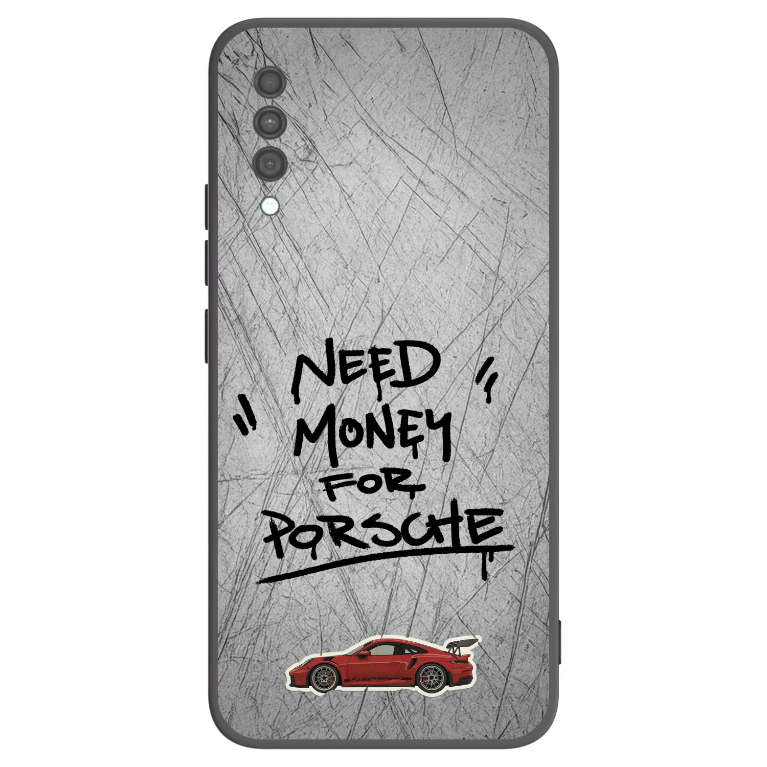 Picasee silikónový čierny obal pre Samsung Galaxy A30s A307F - Grey Drift