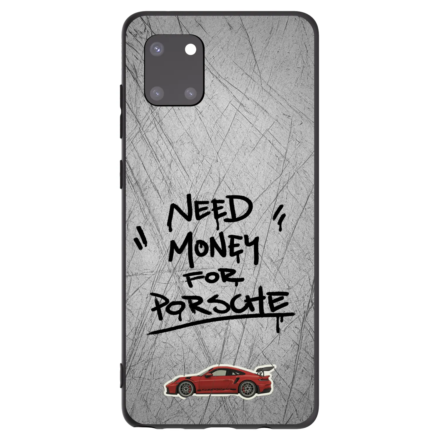 Picasee silikónový čierny obal pre Samsung Galaxy Note 10 Lite N770F - Grey Drift
