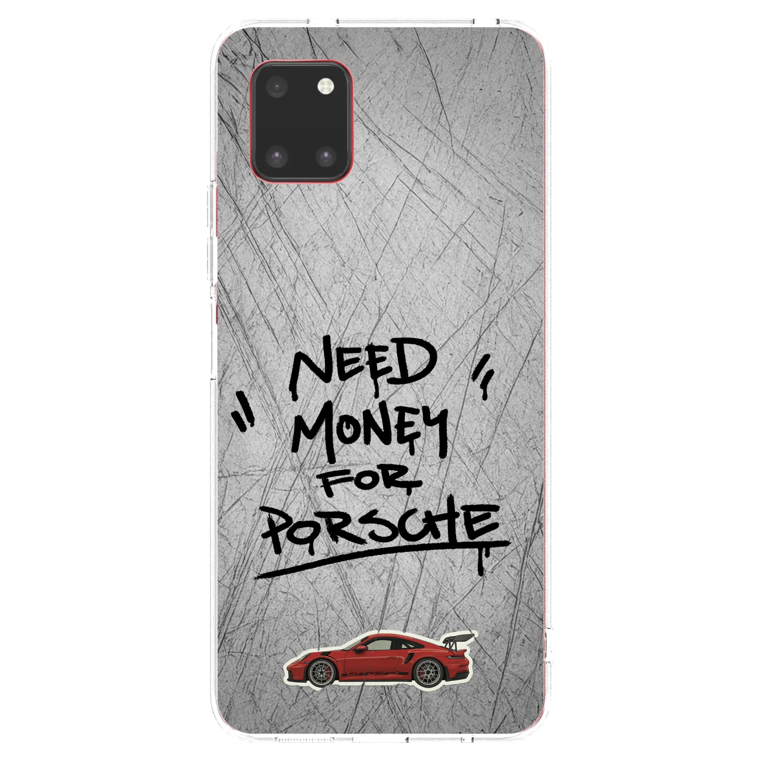 Picasee silikónový prehľadný obal pre Samsung Galaxy Note 10 Lite N770F - Grey Drift