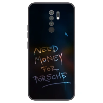 Picasee silikónový čierny obal pre Xiaomi Redmi 9 - Neon Nights