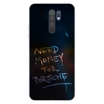 Picasee silikónový prehľadný obal pre Xiaomi Redmi 9 - Neon Nights