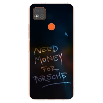 Picasee silikónový prehľadný obal pre Xiaomi Redmi 9C - Neon Nights