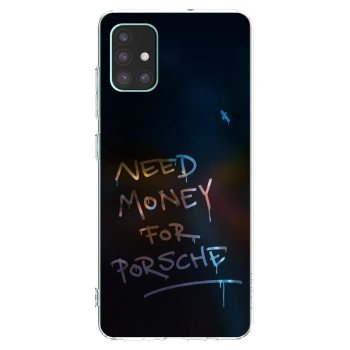 Picasee silikónový prehľadný obal pre Samsung Galaxy M51 M515F - Neon Nights