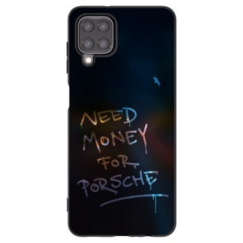 Picasee silikónový čierny obal pre Samsung Galaxy A12 A125F - Neon Nights