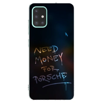 Picasee silikónový prehľadný obal pre Samsung Galaxy M31s - Neon Nights