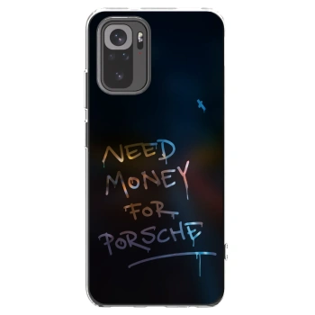 Picasee silikónový prehľadný obal pre Xiaomi Redmi Note 10 - Neon Nights