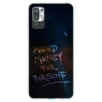 Picasee silikónový prehľadný obal pre Xiaomi Redmi Note 10 5G - Neon Nights