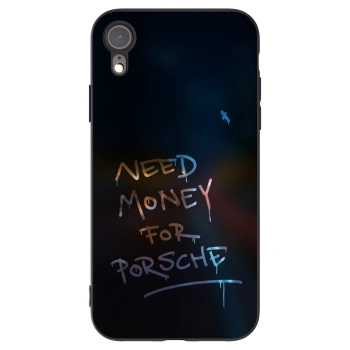 Picasee silikónový čierny obal pre Apple iPhone XR - Neon Nights