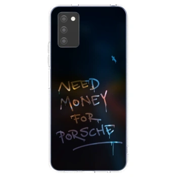 Picasee silikónový prehľadný obal pre Samsung Galaxy A02s A025G - Neon Nights