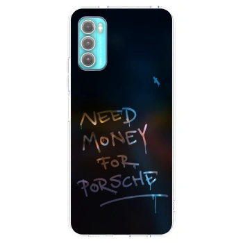 Picasee silikónový prehľadný obal pre Motorola Moto G60 - Neon Nights