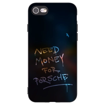 Picasee silikónový čierny obal pre Apple iPhone SE 2022 - Neon Nights