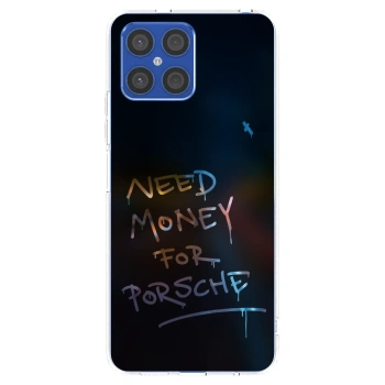 Picasee silikónový prehľadný obal pre Honor X8 4G - Neon Nights