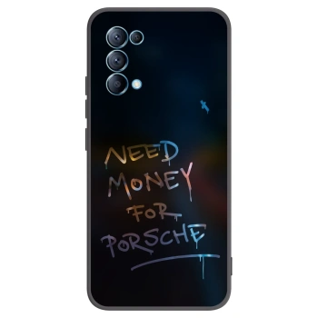 Picasee silikónový čierny obal pre OPPO Reno 5 5G - Neon Nights