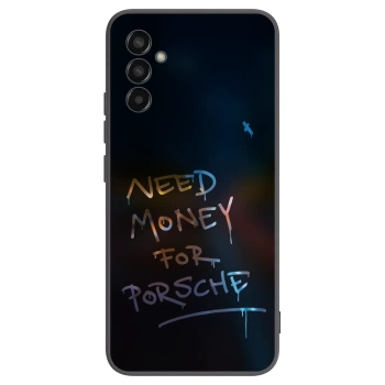 Picasee silikónový čierny obal pre Samsung Galaxy M13 M135F - Neon Nights