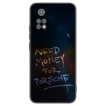 Picasee silikónový čierny obal pre Xiaomi Redmi Note 11S 5G - Neon Nights