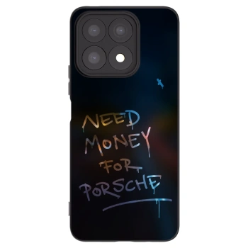 Picasee silikónový čierny obal pre Honor X8a - Neon Nights