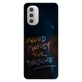 Picasee silikónový prehľadný obal pre Motorola Moto G51 - Neon Nights