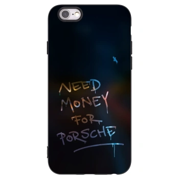 Picasee silikónový čierny obal pre Apple iPhone 6/6S - Neon Nights
