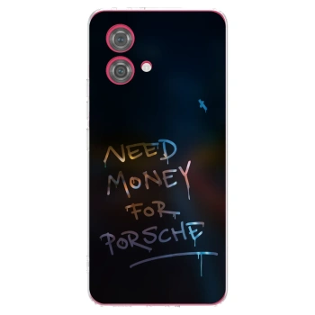 Picasee silikónový prehľadný obal pre Motorola Moto G84 5G - Neon Nights