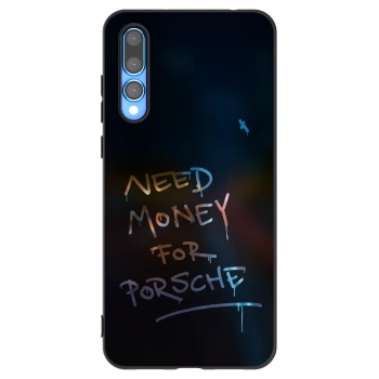Picasee silikónový čierny obal pre Huawei P20 Pro - Neon Nights