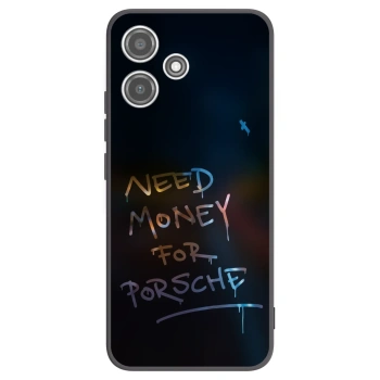Picasee silikónový čierny obal pre Xiaomi Redmi 12 5G - Neon Nights