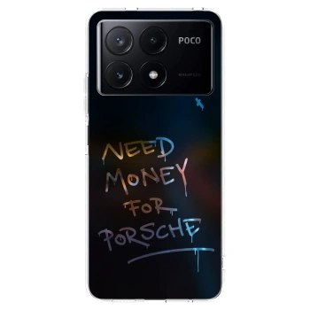 Picasee silikónový prehľadný obal pre Xiaomi Poco X6 Pro - Neon Nights