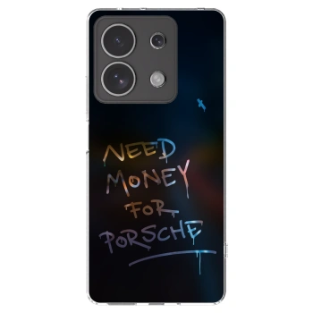 Picasee silikónový prehľadný obal pre Xiaomi Redmi Note 13 4G - Neon Nights