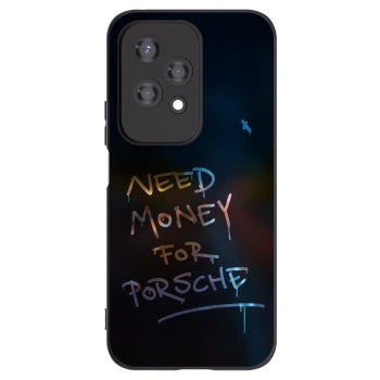 Picasee silikónový čierny obal pre Honor 200 Lite - Neon Nights