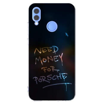 Picasee silikónový prehľadný obal pre Huawei P Smart 2019 - Neon Nights
