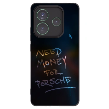 Picasee silikónový čierny obal pre Xiaomi Redmi Note 14 5G - Neon Nights