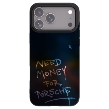 Picasee silikónový čierny obal pre Apple iPhone 17 Pro Max - Neon Nights
