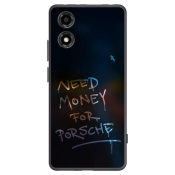 Picasee silikónový čierny obal pre Motorola Moto E14 - Neon Nights