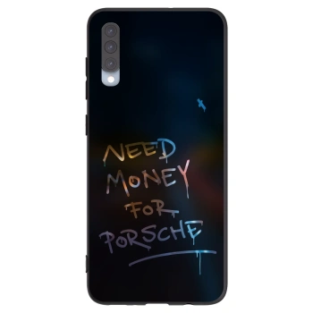 Picasee silikónový čierny obal pre Samsung Galaxy A70 A705F - Neon Nights