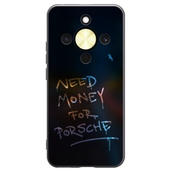 Picasee silikónový čierny obal pre Honor Magic8 Lite 5G - Neon Nights
