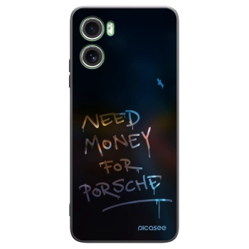 Picasee silikónový čierny obal pre Motorola Moto G06 - Neon Nights