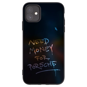 Picasee silikónový čierny obal pre Apple iPhone 11 - Neon Nights