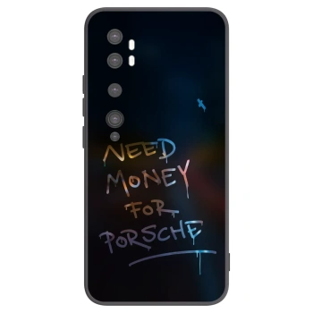 Picasee silikónový čierny obal pre Xiaomi Mi Note 10 (Pro) - Neon Nights