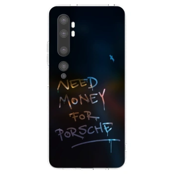 Picasee silikónový prehľadný obal pre Xiaomi Mi Note 10 (Pro) - Neon Nights