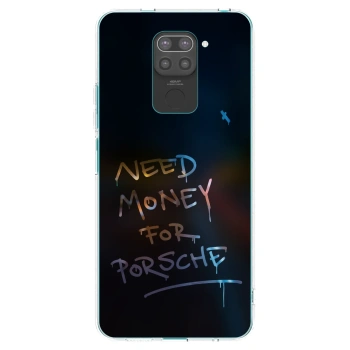 Picasee silikónový čierny obal pre Xiaomi Redmi Note 9 - Neon Nights