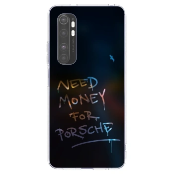 Picasee silikónový prehľadný obal pre Xiaomi Mi Note 10 Lite - Neon Nights