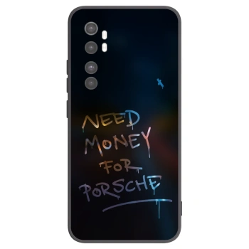 Picasee silikónový čierny obal pre Xiaomi Mi Note 10 Lite - Neon Nights