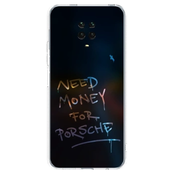 Picasee silikónový prehľadný obal pre Xiaomi Redmi Note 9S - Neon Nights