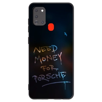 Picasee silikónový čierny obal pre Samsung Galaxy A21s - Neon Nights