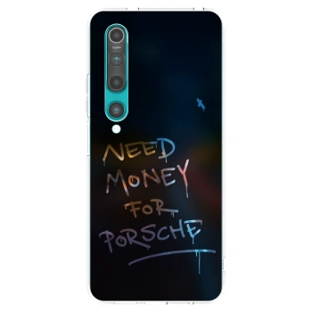 Picasee silikónový prehľadný obal pre Xiaomi Mi 10 - Neon Nights