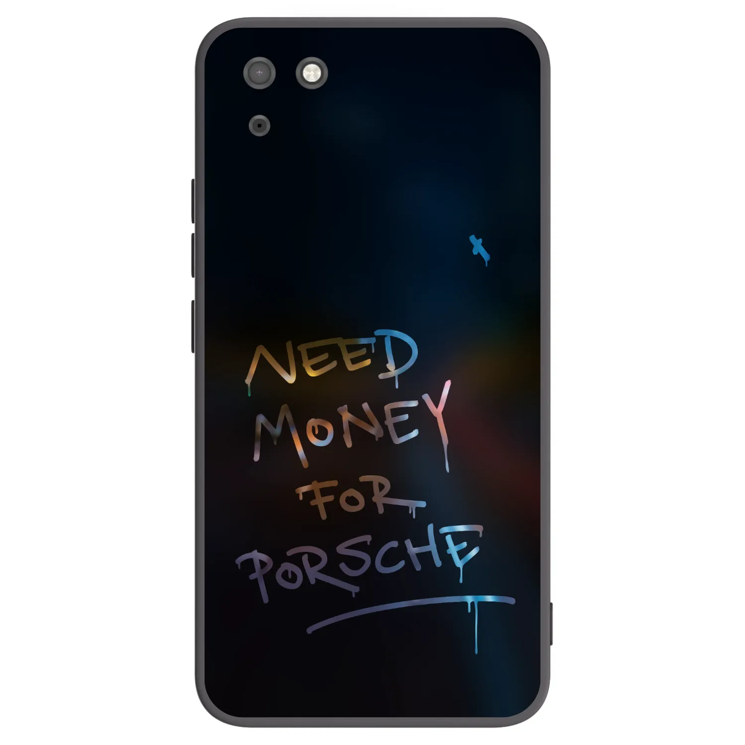Picasee silikónový čierny obal pre Huawei Y5P - Neon Nights