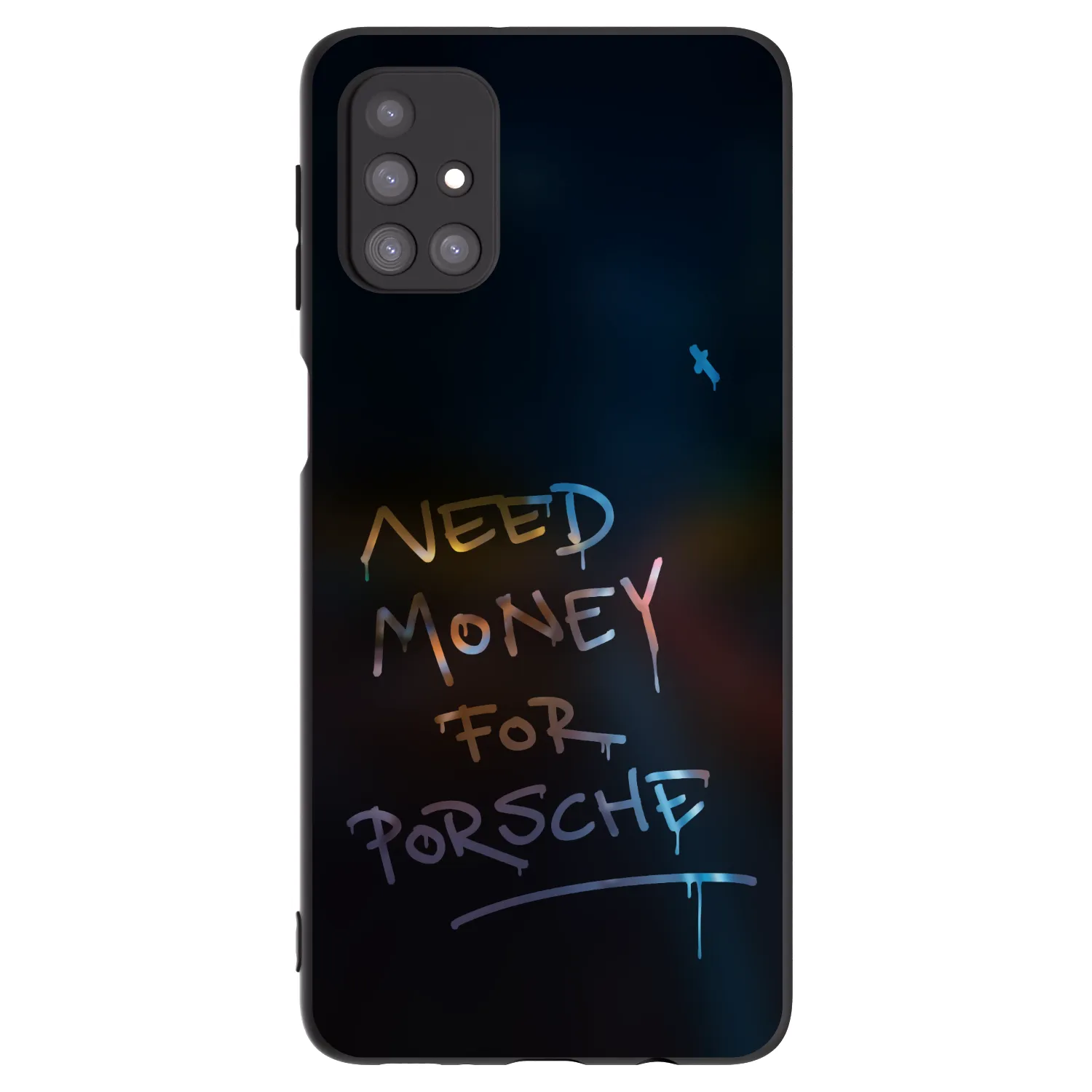 Picasee silikónový čierny obal pre Samsung Galaxy M31s - Neon Nights