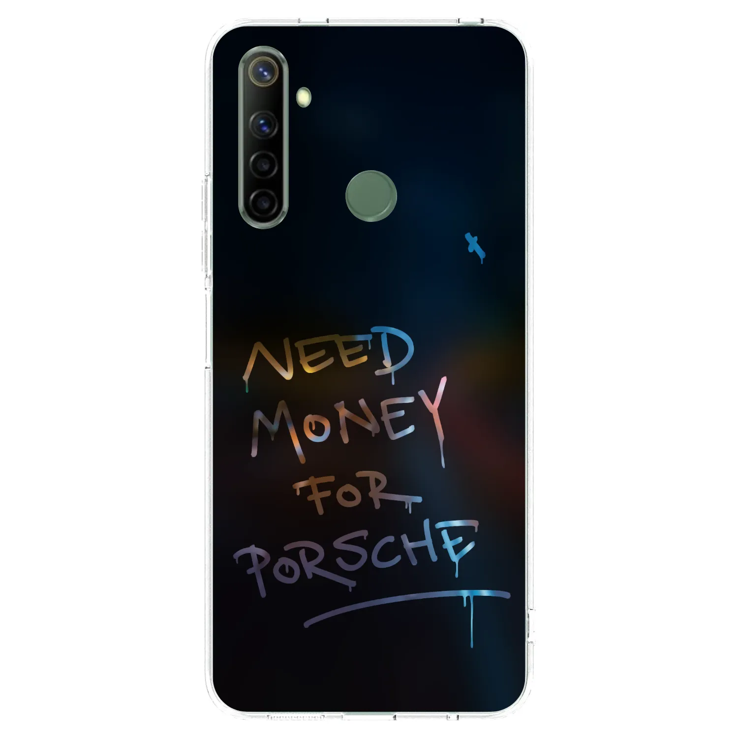 Picasee silikónový prehľadný obal pre Realme 6i - Neon Nights