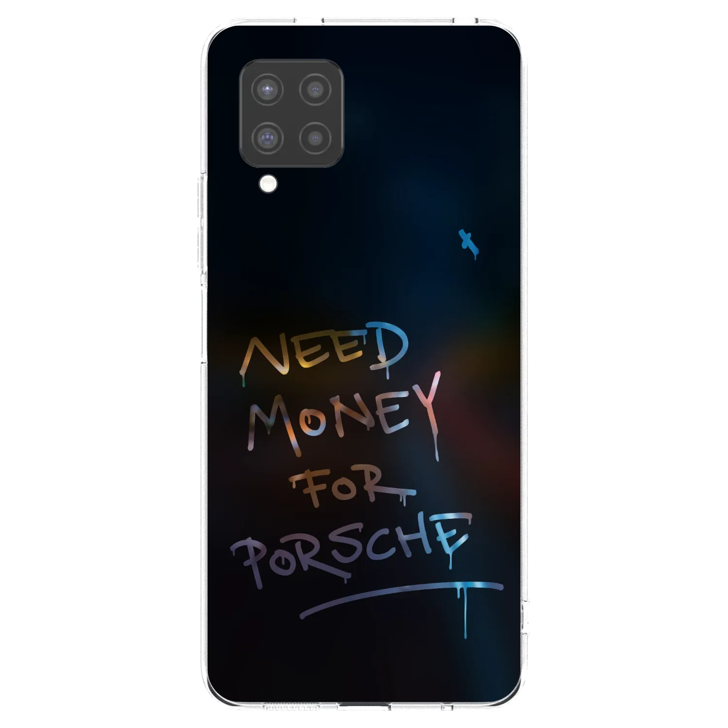 Picasee silikónový prehľadný obal pre Samsung Galaxy A42 A426B - Neon Nights