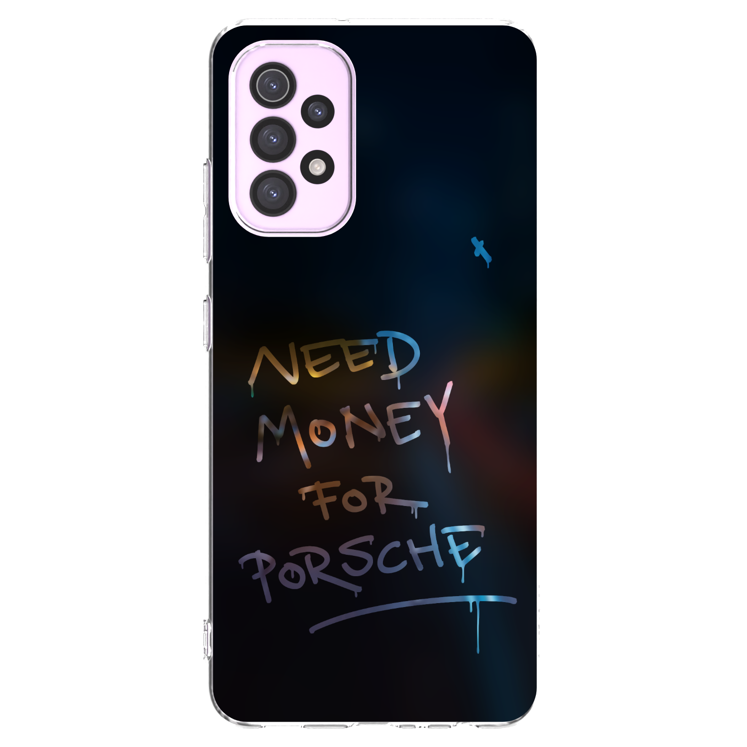 Picasee silikónový prehľadný obal pre Samsung Galaxy A32 5G A326B - Neon Nights