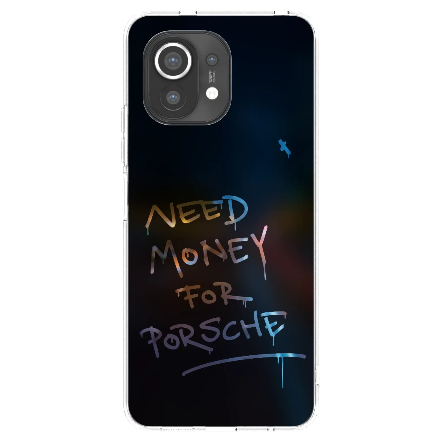 Picasee silikónový prehľadný obal pre Xiaomi Mi 11 - Neon Nights
